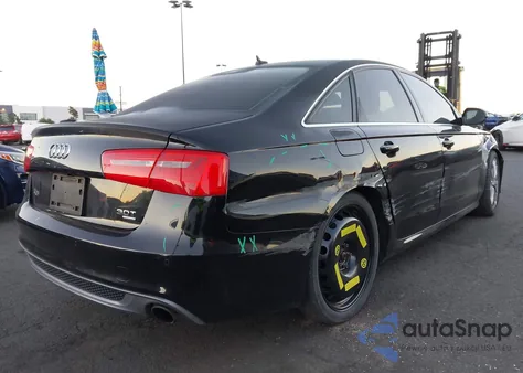 2012 Audi A6 3.0 Premium from USA, damaged, VIN WAUJGAFC6CN126682